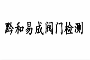 貴州黔和易成閥門檢測技術服務有限公司LOGO